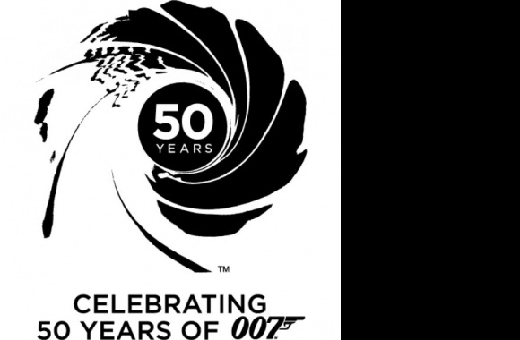 007 50th Anniversary Logo