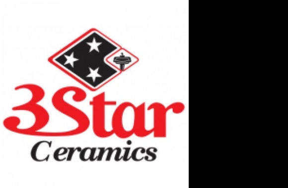 3 Star Ceramics Logo