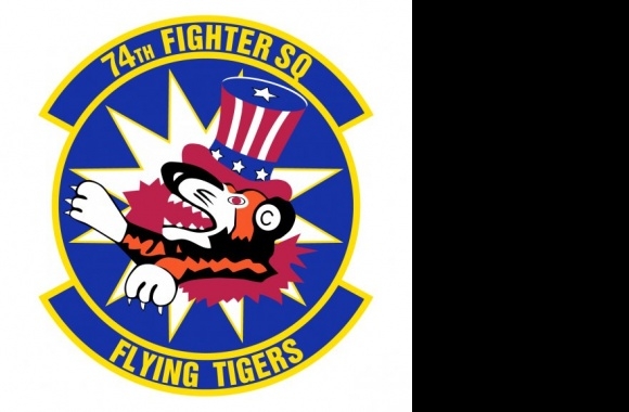 74th Fighter Squadron Logo