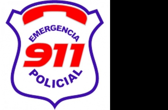 911 Emergencia Policial Logo