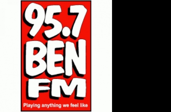 95.7 Ben FM Logo