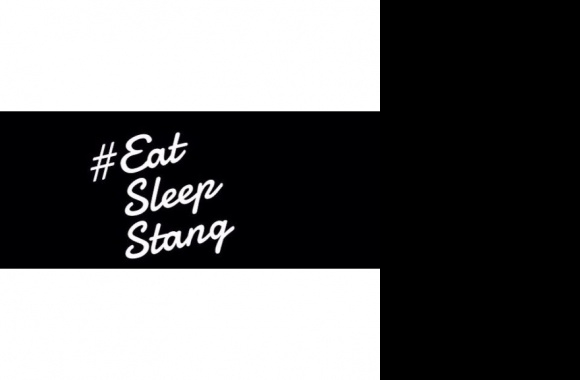 Eat Sleep Stang Logo