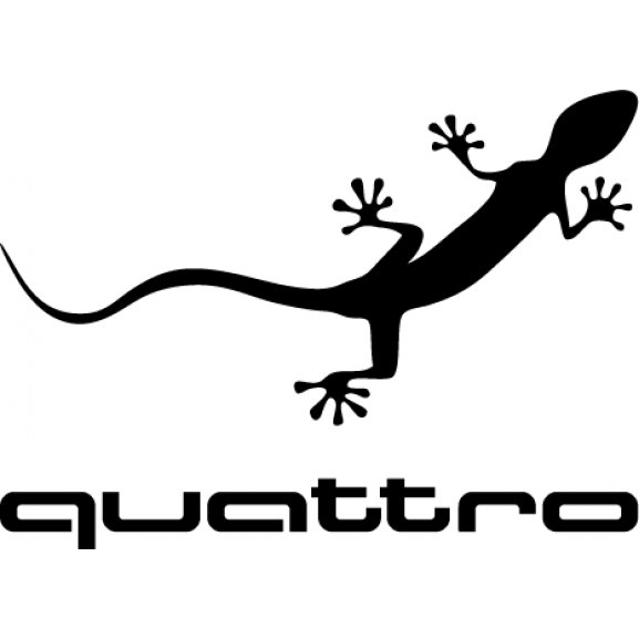 Audi Quattro Gecko Logo