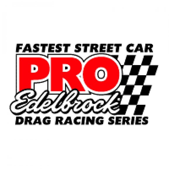 PRO-Edelbrock Drag Racing Series Logo