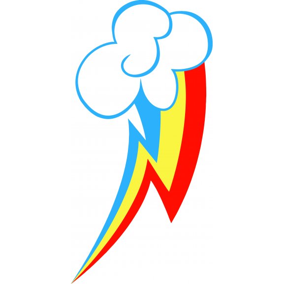 Rainbow Dash Cutie Mark Logo