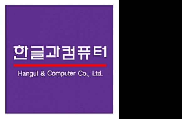 Hangul & Computer Logo
