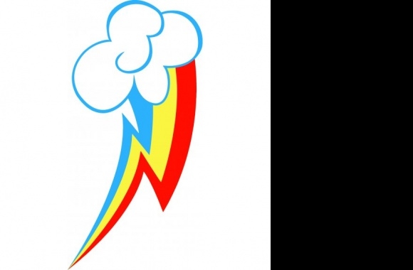 Rainbow Dash Cutie Mark Logo