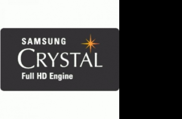 Samsung Crystal Full HD Engine Logo