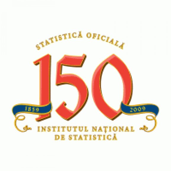 150 de ani de statistică oficiala Logo