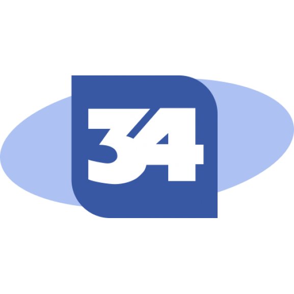 34 channel Logo