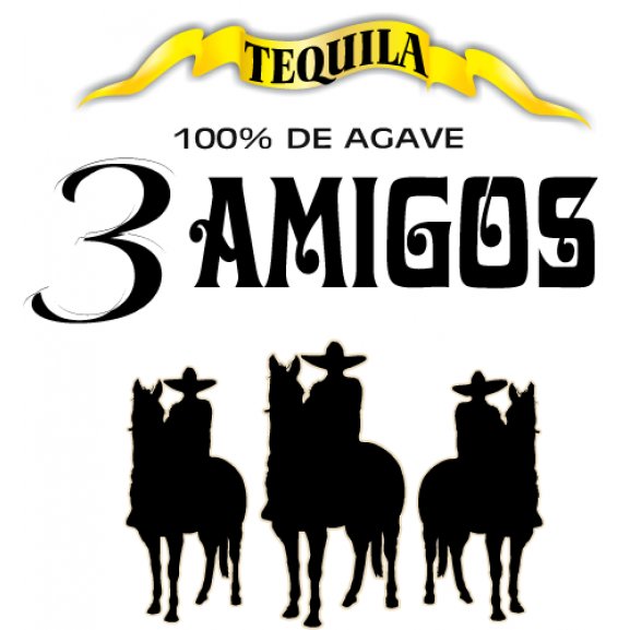 3 Amigos Tequila Logo