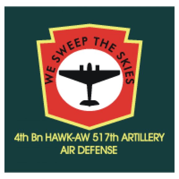 4th Bn HAWK-AW 517th Artillery Logo