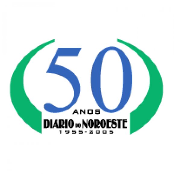 50 Anos Diario do Noroeste Logo