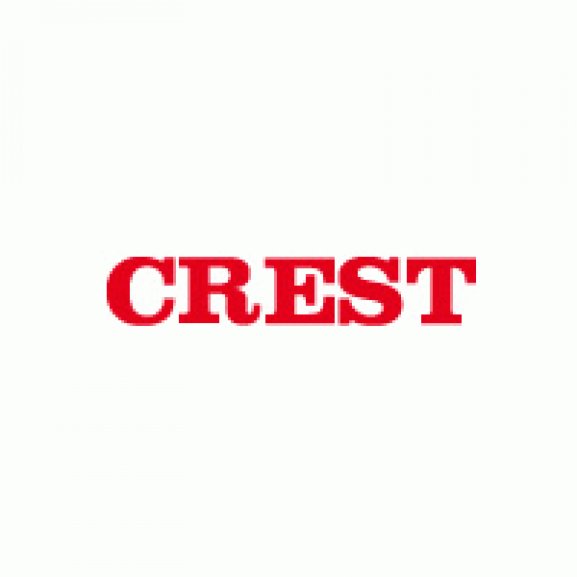 Adhesivo Crest Logo