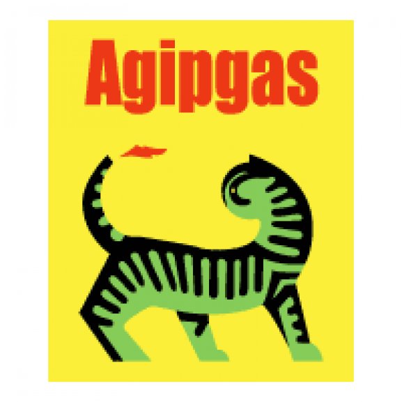 Agipgas old Logo