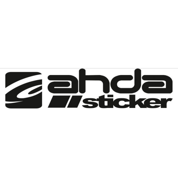 Ahda Sticker Logo