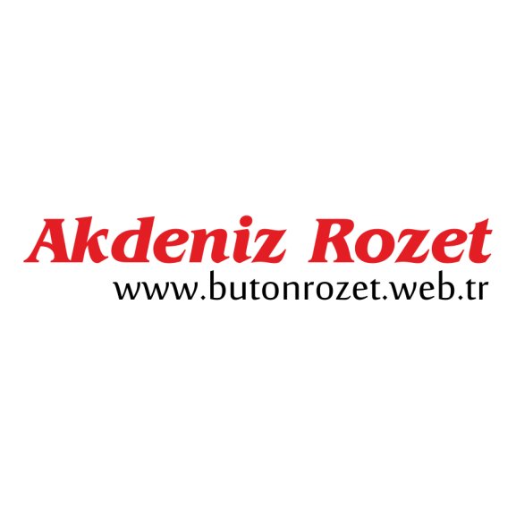 Akdeniz Rozet Logo