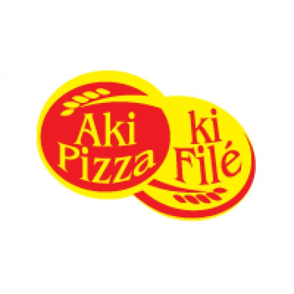 Aki Pizza ki Filé Logo