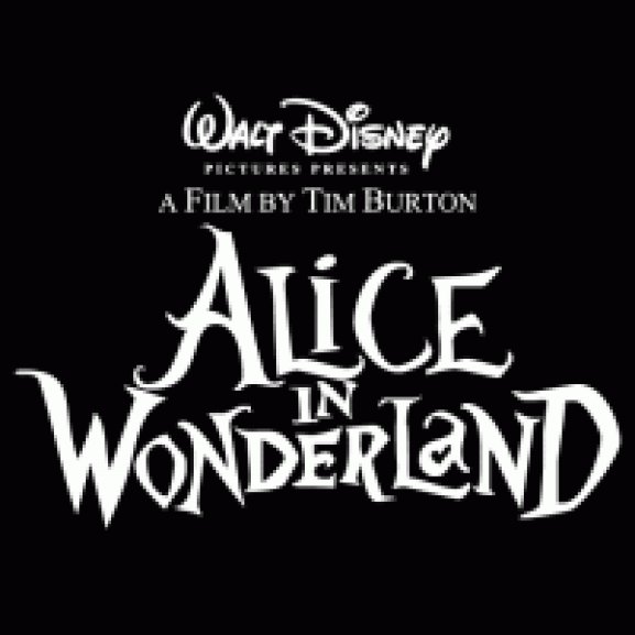 alice in wonderland - tim burton Logo