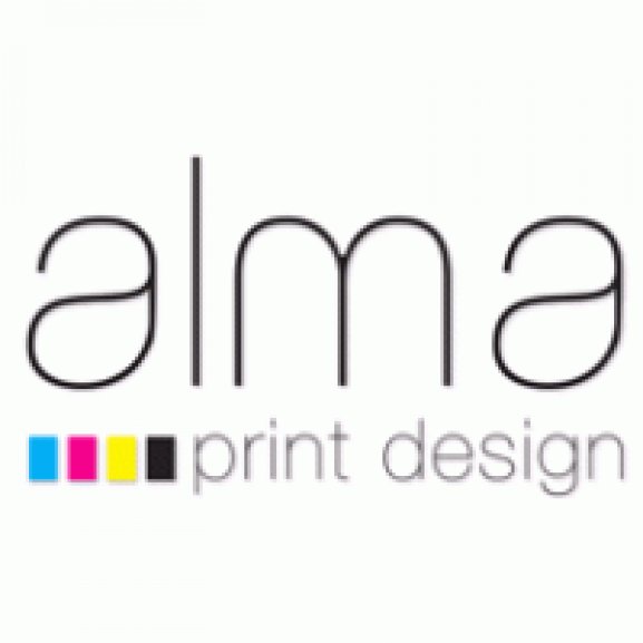 Alma Print Design Logo