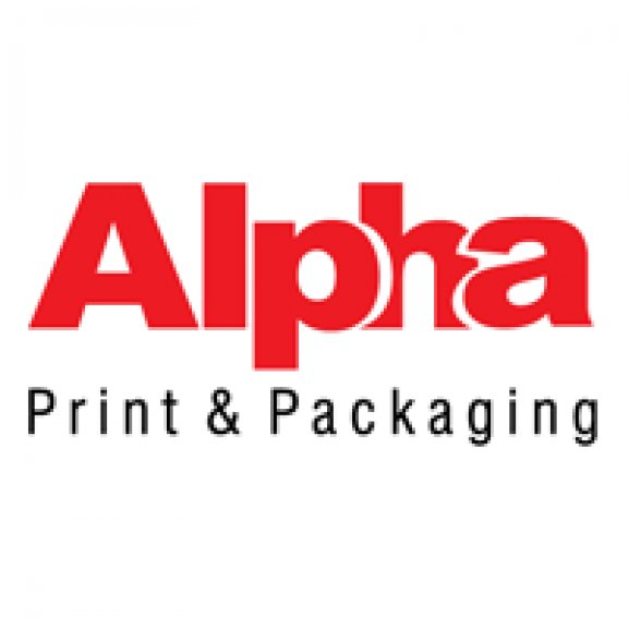 Alpha Print & Packaging Logo