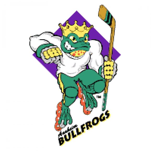 Anaheim Bullfrogs Logo