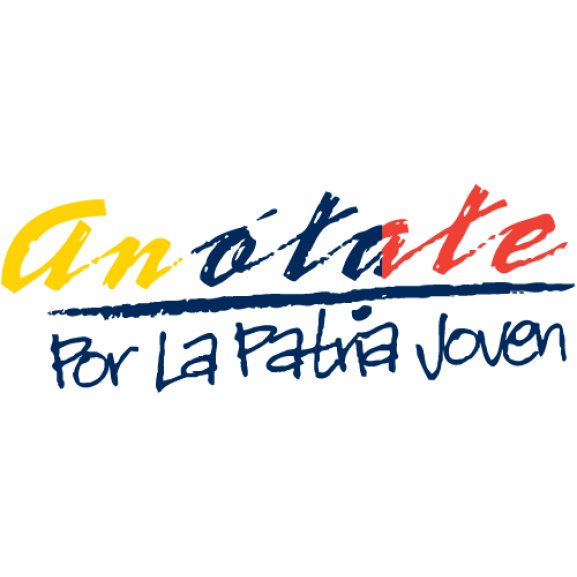 Anotate por la patria joven Logo