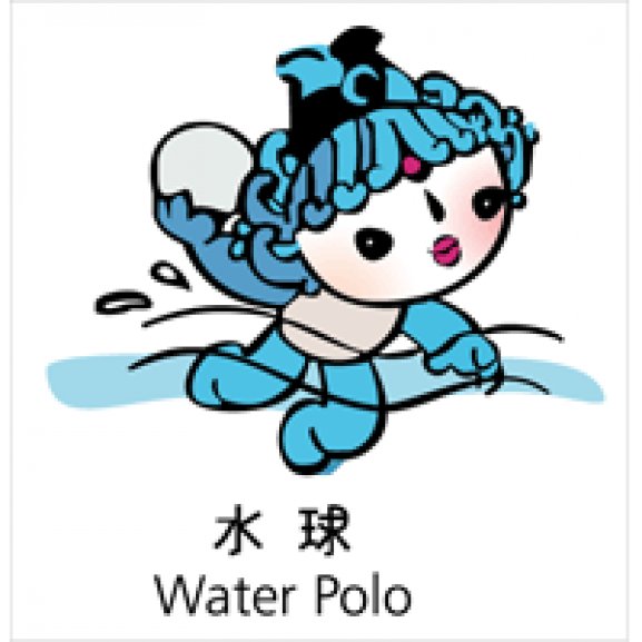 Beijing 2008 Mascota_Water polo Logo