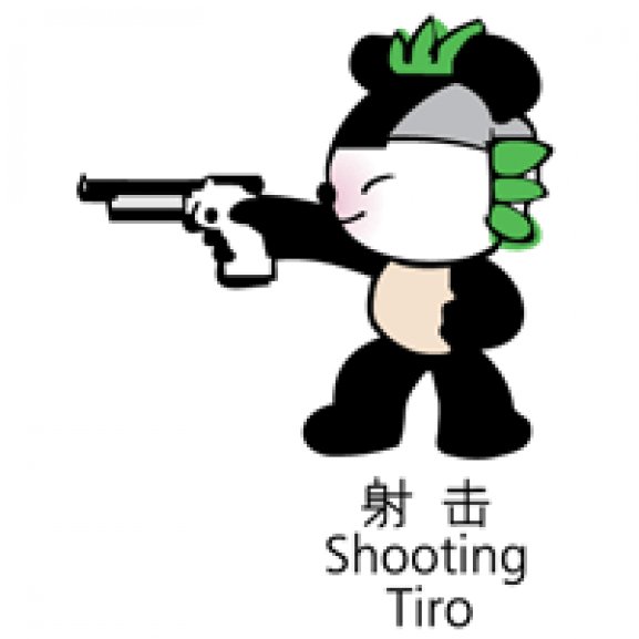 Bejing_2008_mascot_Shooting Logo