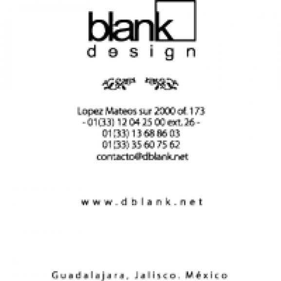 Blank Design Logo