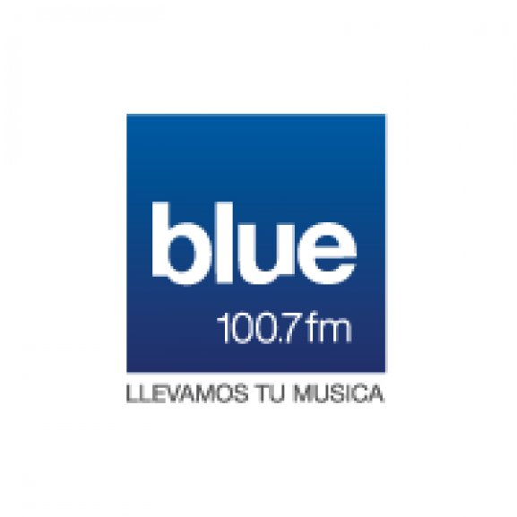 Blue 100.7 Logo