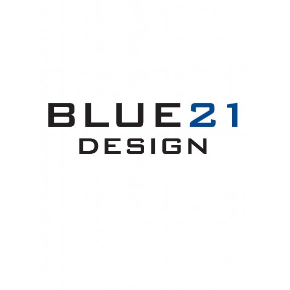 Blue 21 Design Logo