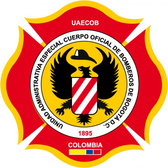 Bomberos Bogota UAECOB Logo