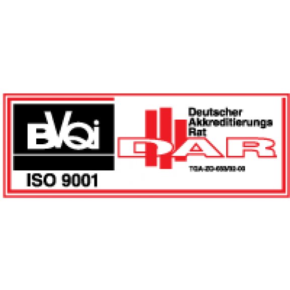 BVQI ISO 9001 DAR Logo