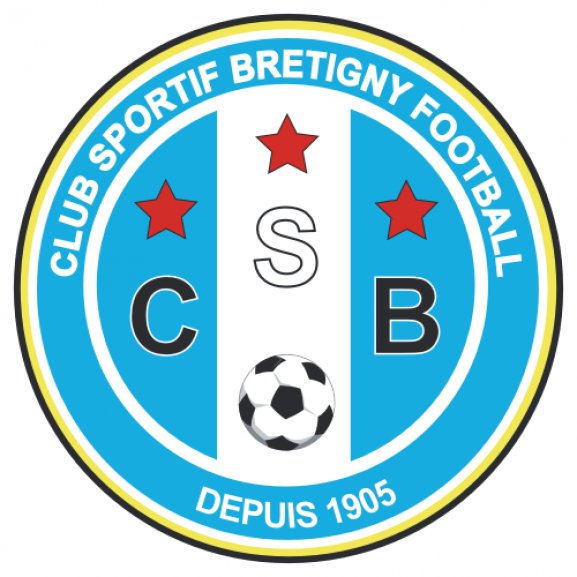 Club Sportif Bretigny Football Logo