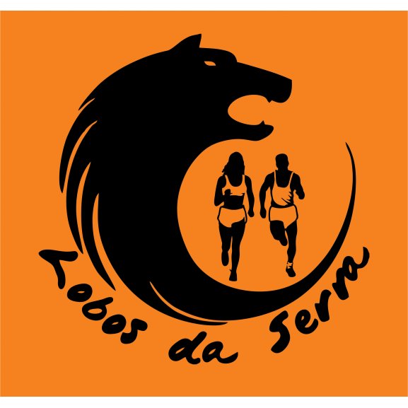 Clube de Corrida Lobos da Serra Logo