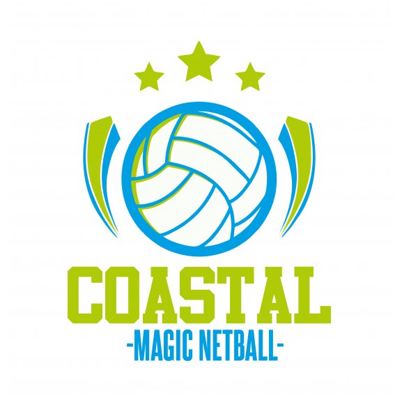 COASTAL MAGIC NETBALL VUNAHALU Logo
