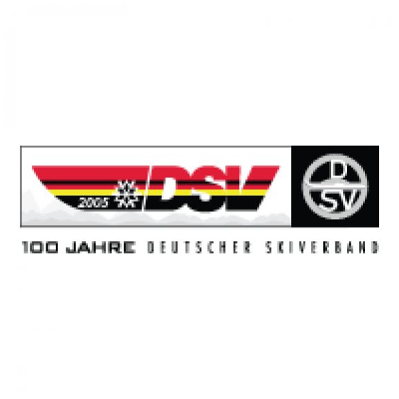 DSV 100 Jahre Deutscher Skiverband Logo