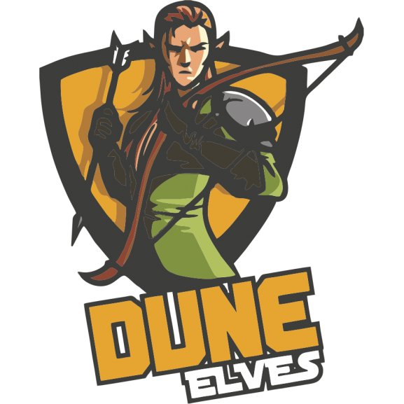 Dune Elves Volleyball Fiji Logo
