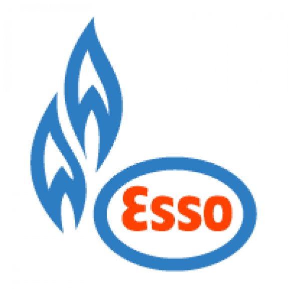 esso gas Logo