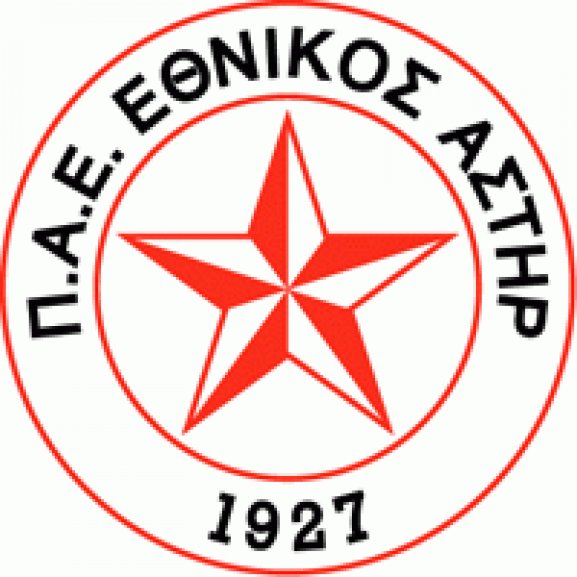 Ethnikos Asteras Athens (90's) Logo