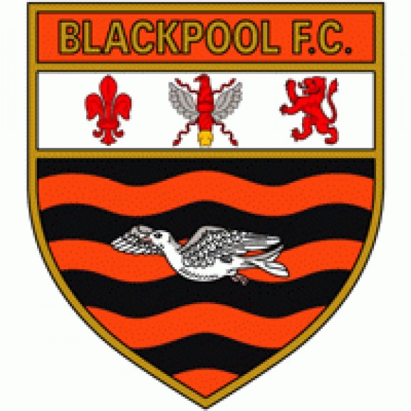 FC Blackpool (60's - 70's logo) Logo