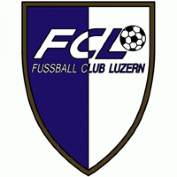 FC Luzern (80's logo) Logo