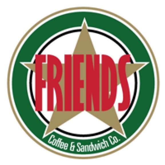 Friends, Coffee & Sandwich Logo