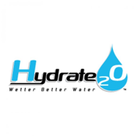 Hydrate2o wetter better water Logo