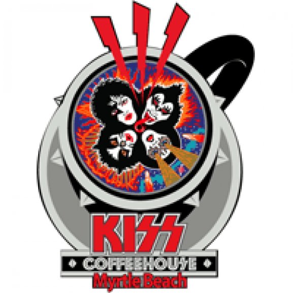 KISS Rock N' Roll Over Coffee cup Logo