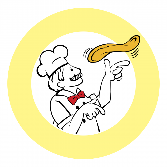 Mr. Pizza Logo