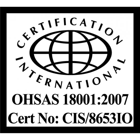 OHSAS 1800-2007 Certification Logo