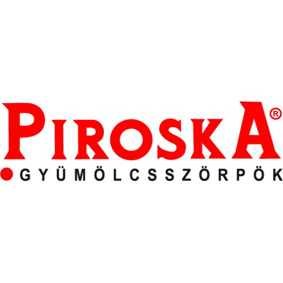 Piroska gyümölcsszörp Logo