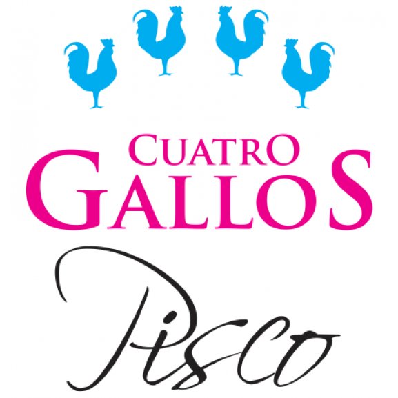 Pisco Cuatro Gallos Logo